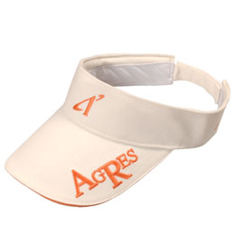 [ ネット限定品 ]　サンバイザーアイボリー　AGRES　